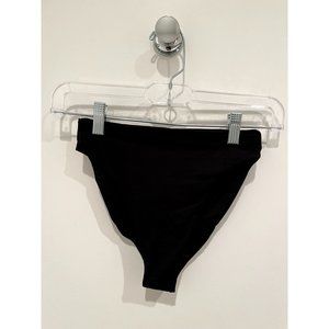 NWOT 437 Four Three Seven The Aubrey II Black Bikini Bottoms Sz MEDIUM